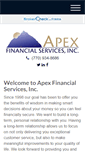 Mobile Screenshot of apexfinancial.com